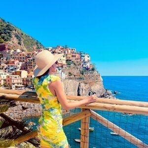 ZARA sleeveless tulle floral dress size M